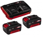 Einhell PXC - Starter -Kit  2x 3,0 Ah Twincharger Kit Ladegerät Nr. 4512083
